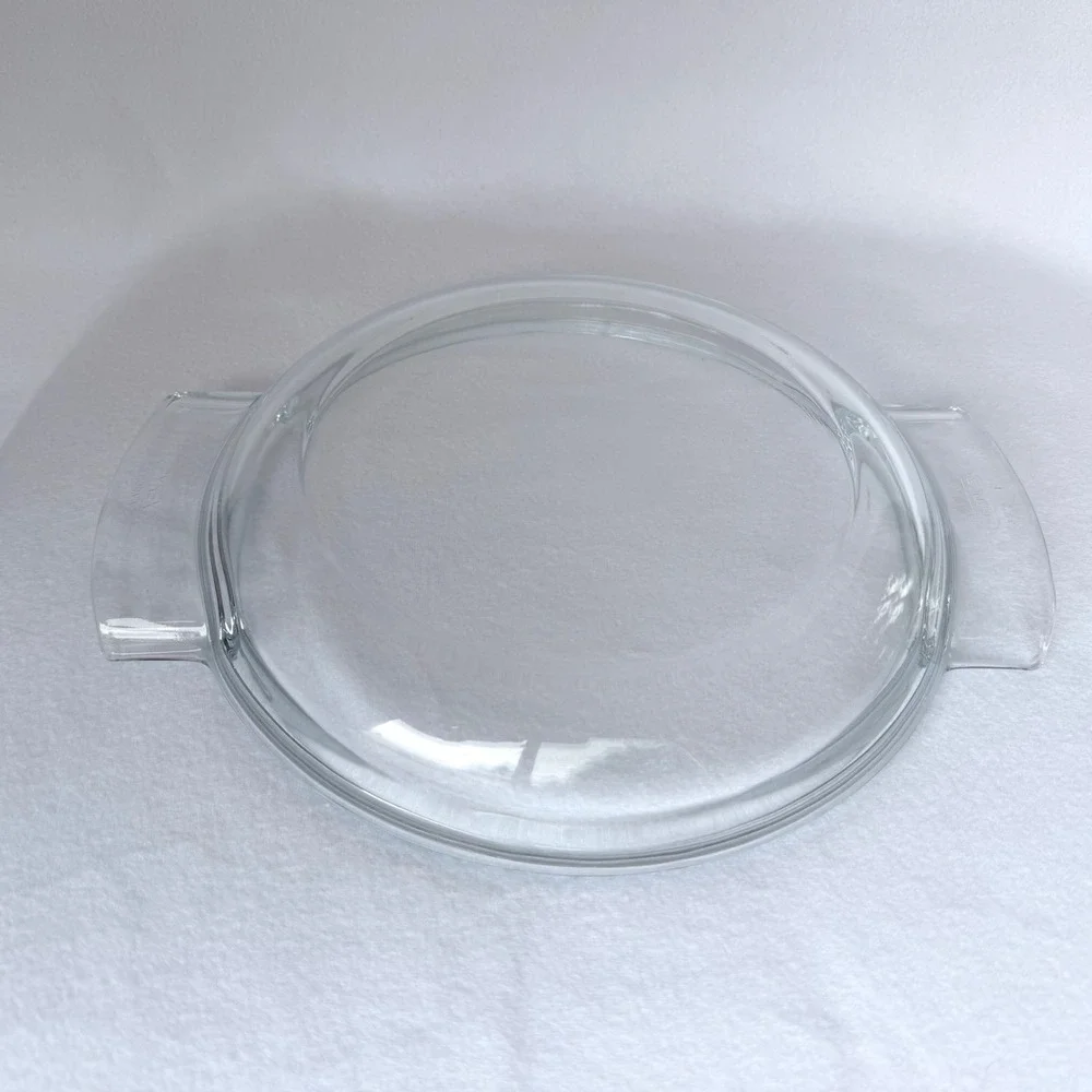Vintage Pyrex Made in France Clear Glass Casserole Dish w/ Lid‎ Pyrex de Corning